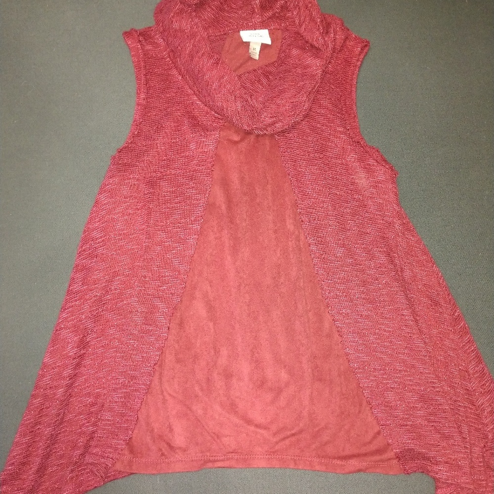 Knox Rose Slouch neck sleeveless sweater